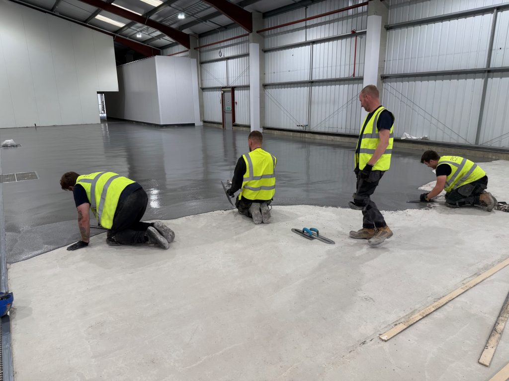 Pumadur HF installation across the 1,410m² production floor